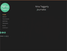 Tablet Screenshot of ninateggarty.com